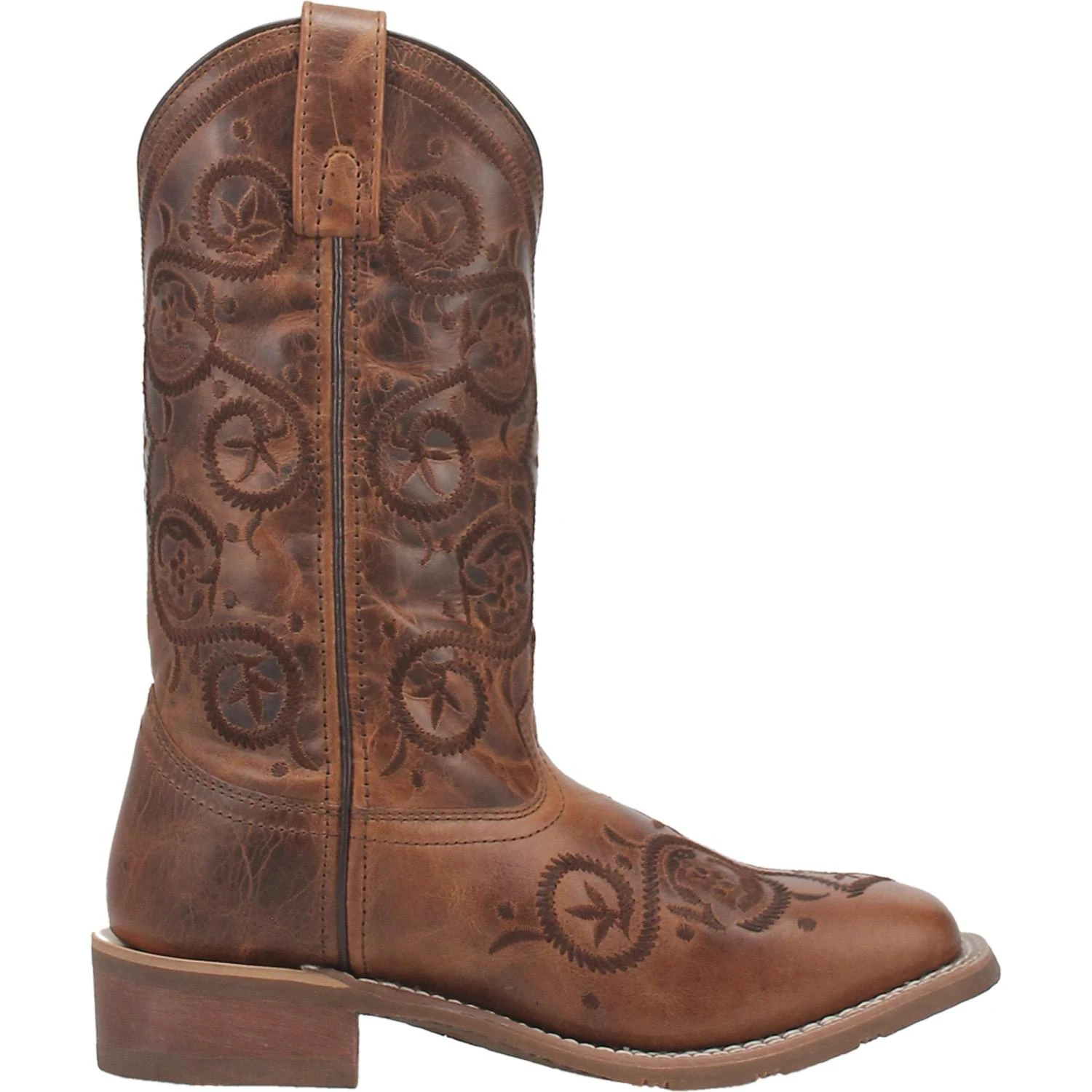 Laredo Ladies Dizzie Brown Square Toe Boots 5863 5 Laredo Ladies Dizzie Brown Square Toe Boots 5863 - Image 3