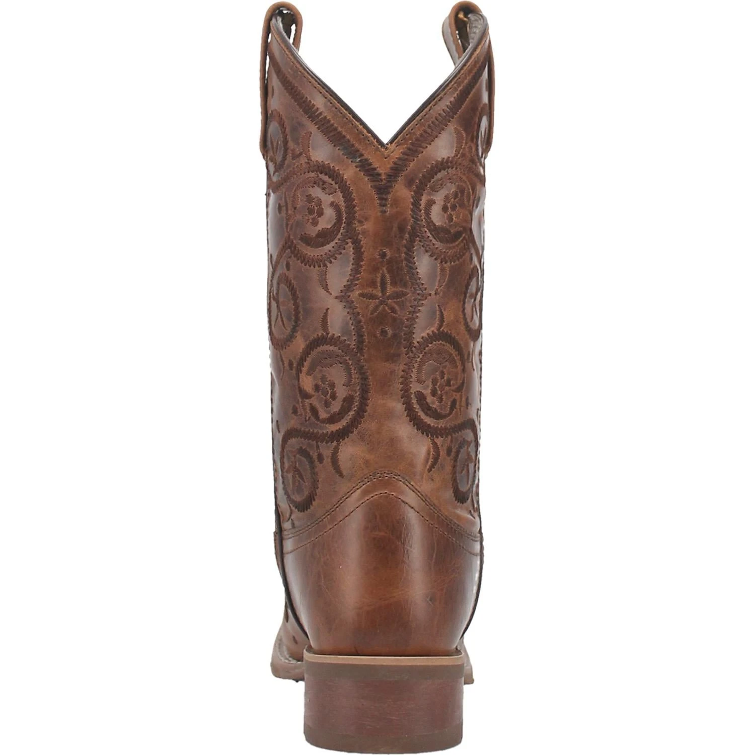 Laredo Ladies Dizzie Brown Square Toe Boots 5863 6 Laredo Ladies Dizzie Brown Square Toe Boots 5863 - Image 4