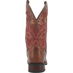 Laredo Men's Ross Red And Brown Square Toe Boots 7945 -Western Cowboy Equipment 01 7945 BN97 big cd761514 1dc1 4981 88bf 03b85cdaa450