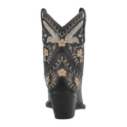 Dingo Ladies Primrose Floral Embroidery Black Western Boots DI748-BLK -Western Cowboy Equipment 01 DI748 BK big e8d62793 4d03 4c01 9c50 de7cef9ba1d6