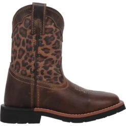 Dan Post Children's Makucha Cheetah Tan Multi-Color Boots DPC2951 -Western Cowboy Equipment 01 DPC2951 BN106 big faf2ec15 a9d2 4f95 8dff 54109a1d3bc0
