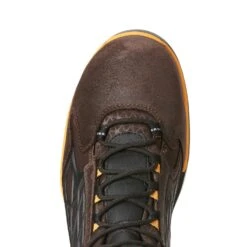 Ariat® Men's Rebar Flex H2O Chocolate Composite Toe Work Boots 10021498 -Western Cowboy Equipment 10021498 toe