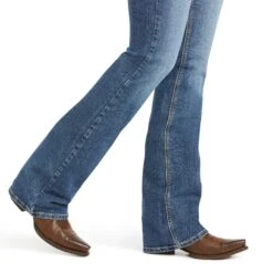 Ariat Ladies REAL Rebecca High Rise Boot Cut Jeans 10036098 -Western Cowboy Equipment 10036098 02