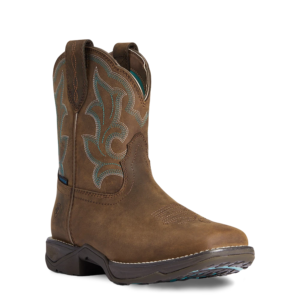 Ariat Ladies Anthem Shortie II Waterproof Brown Boots 10038966 3 Ariat Ladies Anthem Shortie II Waterproof Brown Boots 10038966
