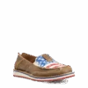 Ariat® Ladies Brown & Distressed Flag Cruiser Shoes 10040359 -Western Cowboy Equipment 10040359