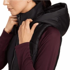 Ariat® Ladies Harmony Insulated Black Vest 10041213 -Western Cowboy Equipment 10041213d