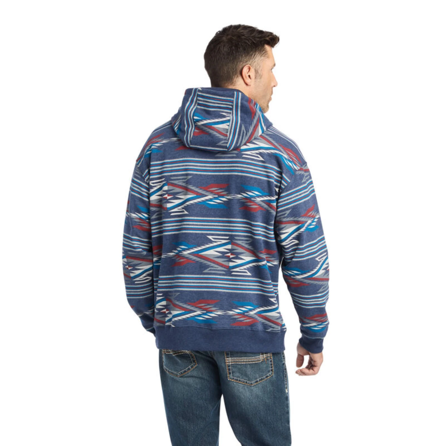 Ariat® Men's Multicolored Chimayo Pullover Hoodie 10042192 5 Ariat® Men's Multicolored Chimayo Pullover Hoodie 10042192 - Image 3