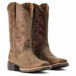 Ariat® Ladies Hybrid Rancher Stretchfit Pebble Pull On Boots 10042385 15 Ariat® Ladies Hybrid Rancher Stretchfit Pebble Pull On Boots 10042385 -Western Cowboy Equipment 10042385a