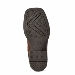 Ariat® Girl's Firecatcher Pink And Rowdy Brown Western Boots 10042415 -Western Cowboy Equipment 10042415e