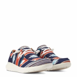 Ariat® Ladies Hilo Chimayo Cristo Navy Shoes 10042515 -Western Cowboy Equipment 10042515a