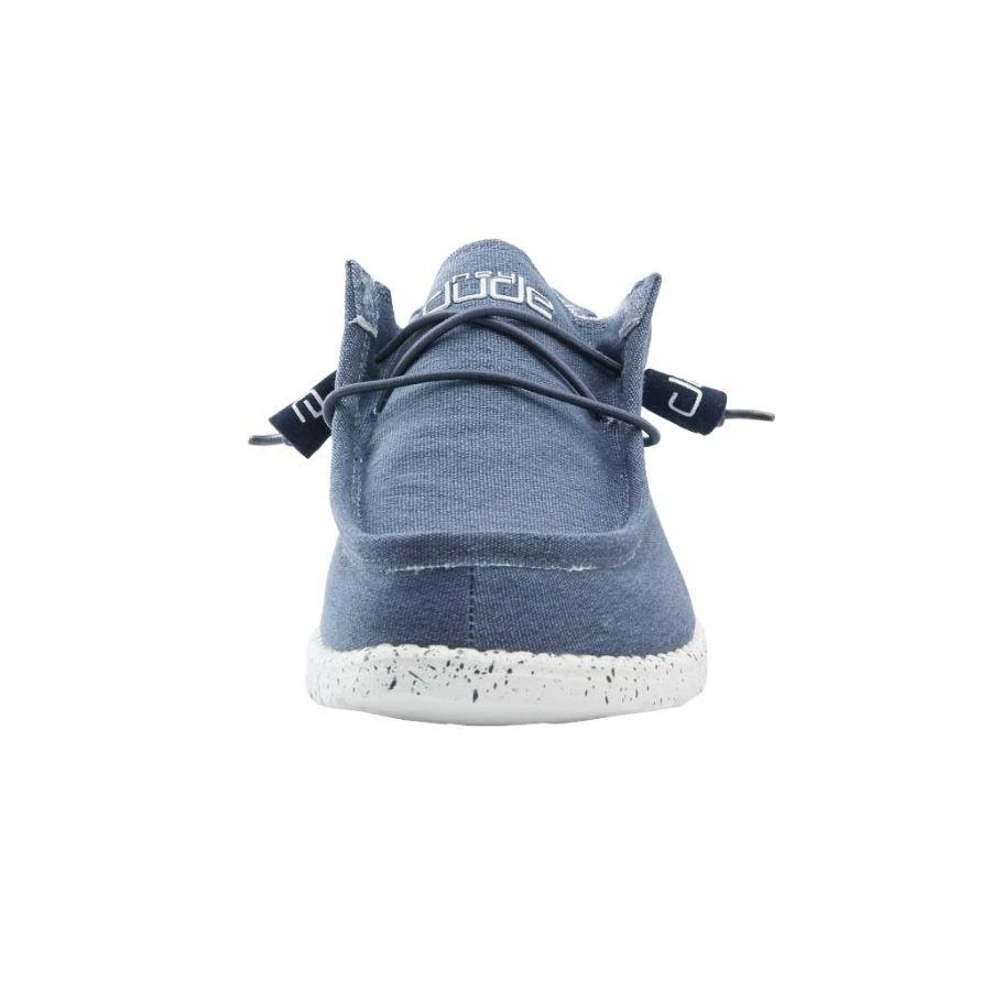 Hey Dude Men's Wally Stretch Blue Shoes 110382600 7 Hey Dude Men's Wally Stretch Blue Shoes 110382600 - Image 5