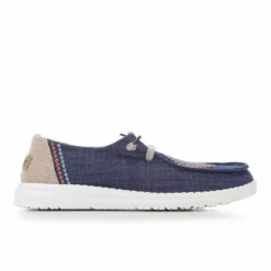 Hey Dude® Ladies Wendy Boho Ocean Blue Slip On Shoes 121412729 -Western Cowboy Equipment 121412729