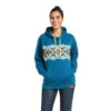 Ariat® Ladies Pendleton® Night Dance Blue Aztec Hoodie 10036951 -Western Cowboy Equipment 220th sm I5g8gGhIEzo8