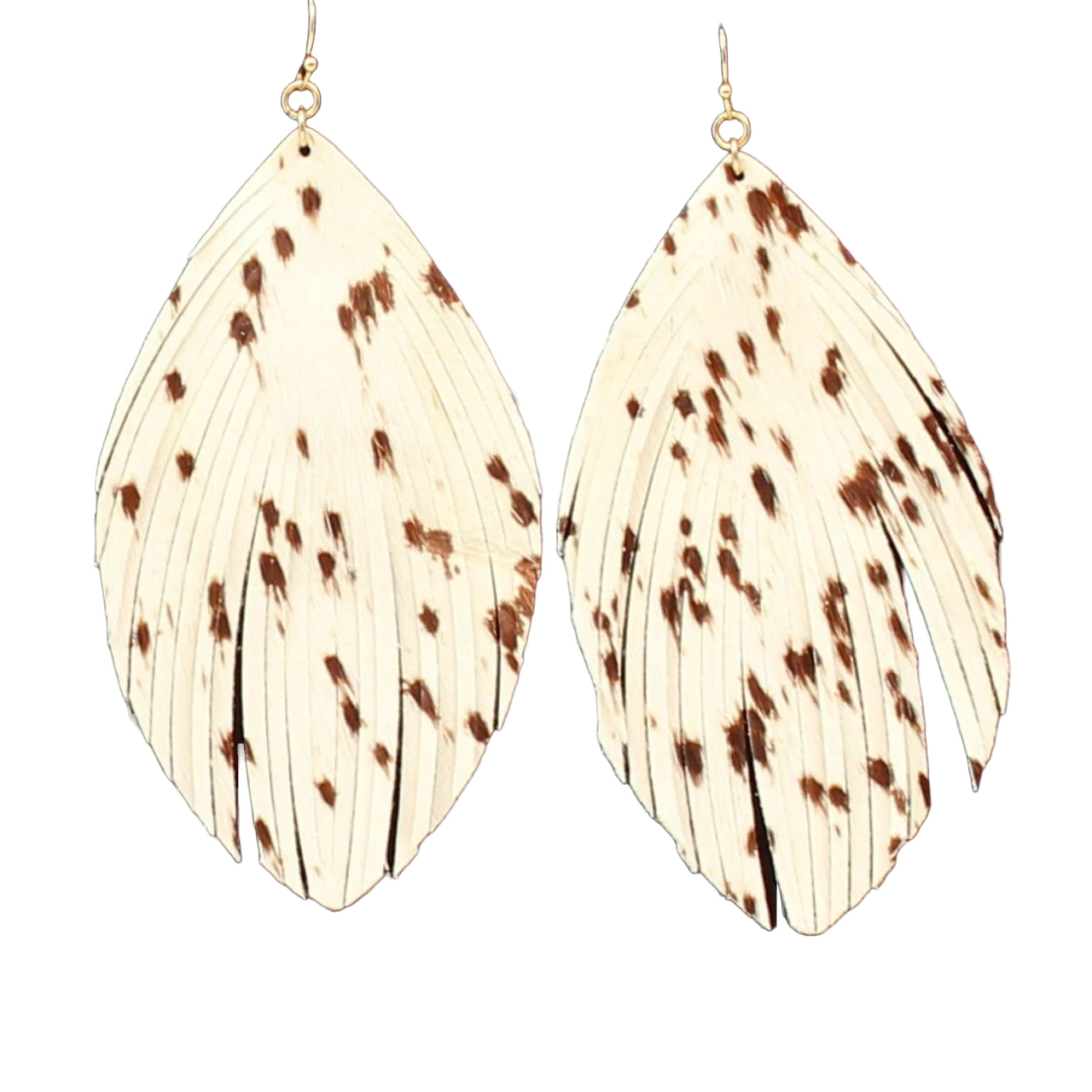 Blazin Roxx® Ladies Fringed Teardrop Cream Earrings 3053305 3 Blazin Roxx® Ladies Fringed Teardrop Cream Earrings 3053305