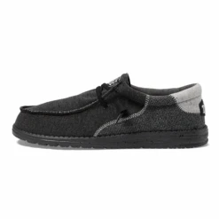 Hey Dude® Men's Wally Stitch Harlequin Grey Slip On Shoes 40021-0XC 13 Hey Dude® Men's Wally Stitch Harlequin Grey Slip On Shoes 40021-0XC -Western Cowboy Equipment 40021 0XC 3