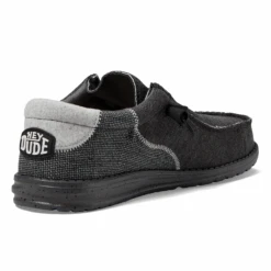 Hey Dude® Men's Wally Stitch Harlequin Grey Slip On Shoes 40021-0XC 12 Hey Dude® Men's Wally Stitch Harlequin Grey Slip On Shoes 40021-0XC -Western Cowboy Equipment 40021 0XC 4