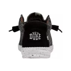 Hey Dude Men's Wally Sox Stitch Black Casual Shoes 40161-0YH -Western Cowboy Equipment 41WA e G sL. AC 11