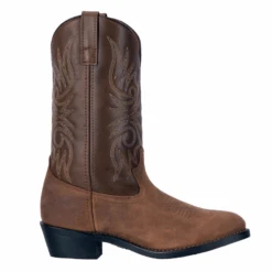 Dan Post Laredo® Men's Paris Tan & Brown Round Toe Boots 4242 -Western Cowboy Equipment 4242b