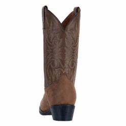 Dan Post Laredo® Men's Paris Tan & Brown Round Toe Boots 4242 -Western Cowboy Equipment 4242c