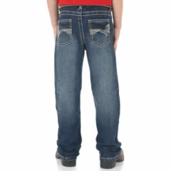 Wrangler® Boys 20X No. 42 Vintage Boot Cut Jeans 42BWXMD -Western Cowboy Equipment 42BWXMD