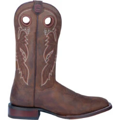 Dan Post Men's Abram Tan Square Toe Western Boots DP4562 -Western Cowboy Equipment 4562 2