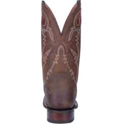 Dan Post Men's Abram Tan Square Toe Western Boots DP4562 -Western Cowboy Equipment 4562 4