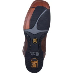 Dan Post Men's Abram Tan Square Toe Western Boots DP4562 -Western Cowboy Equipment 4562 7