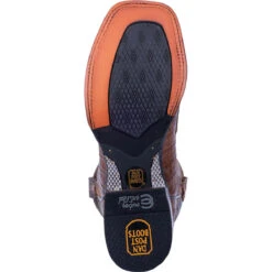 Dan Post Men's Kingsly Bay Apache & Chocolate Western Boots DP4807 -Western Cowboy Equipment 4807 7