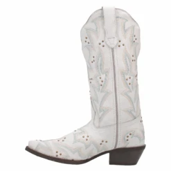 Laredo® Ladies Adrian Embroidered White Western Boot 52419 -Western Cowboy Equipment 52419c