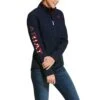 Ariat® Ladies New Team Navy USA Softshell Jackets 10028257 -Western Cowboy Equipment 57 00870365 6bcf 4b53 bde5 a38c894e310d
