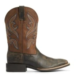 Ariat Men's Sport Knockout Distressed Brown Western Boots 10033982 10 Ariat Men's Sport Knockout Distressed Brown Western Boots 10033982 -Western Cowboy Equipment 57 117a43f2 5fff 45dd b7cd 863a25442c8d