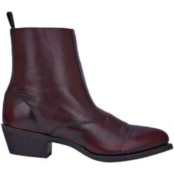 Laredo Men's Fletcher Black Cherry Leather Ankle Boots 62078 -Western Cowboy Equipment 57 1ca0f967 386a 4296 a0a0 60452c948f5d