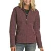 Powder River Outfitters Ladies Maroon Waffle Knit Jacket 52-6660-60 -Western Cowboy Equipment 57 3ec30860 4554 48e3 a406 0b0b22d1a01f