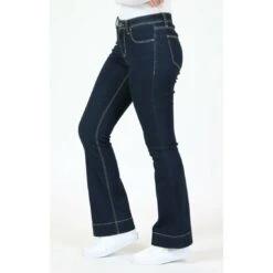 Grace In L.A. Ladies Easy Trouser Dark Blue Jeans EL81568-32 -Western Cowboy Equipment 57 4c5f8c03 56fe 44b7 a7f3 9189570f4120