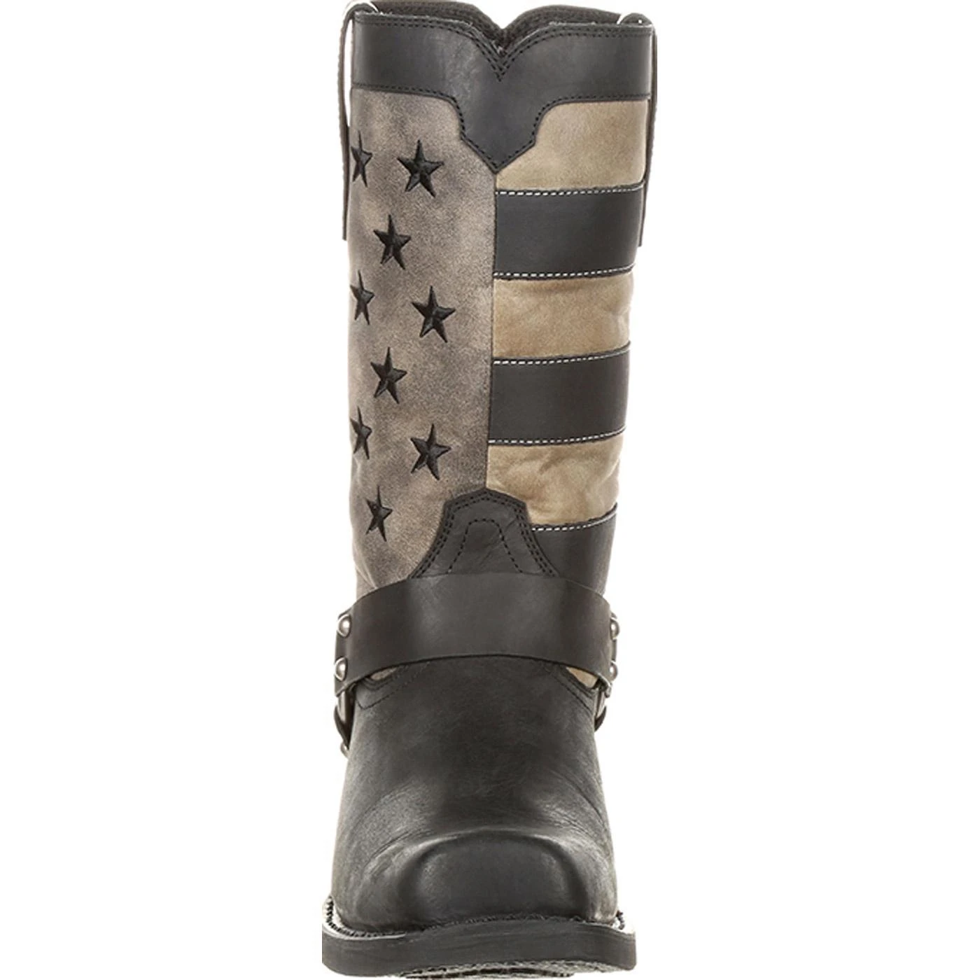 Durango Men's Patriotic Black Faded Flag & Harness Boot DDB0141 6 Durango Men's Patriotic Black Faded Flag & Harness Boot DDB0141 - Image 4