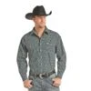 Panhandle Men's Teal Peached Poplin Long Sleeve Button Shirt 36S7712 1 Panhandle Men's Teal Peached Poplin Long Sleeve Button Shirt 36S7712 -Western Cowboy Equipment 57 775d7941 6471 4502 8a4c fe97b007f07c