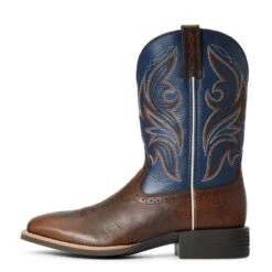 Ariat Men's Sport Knockout Wide Square Toe Western Boots 10033981 -Western Cowboy Equipment 57 e0e38ba1 586f 4143 810c 30f2fee01aeb