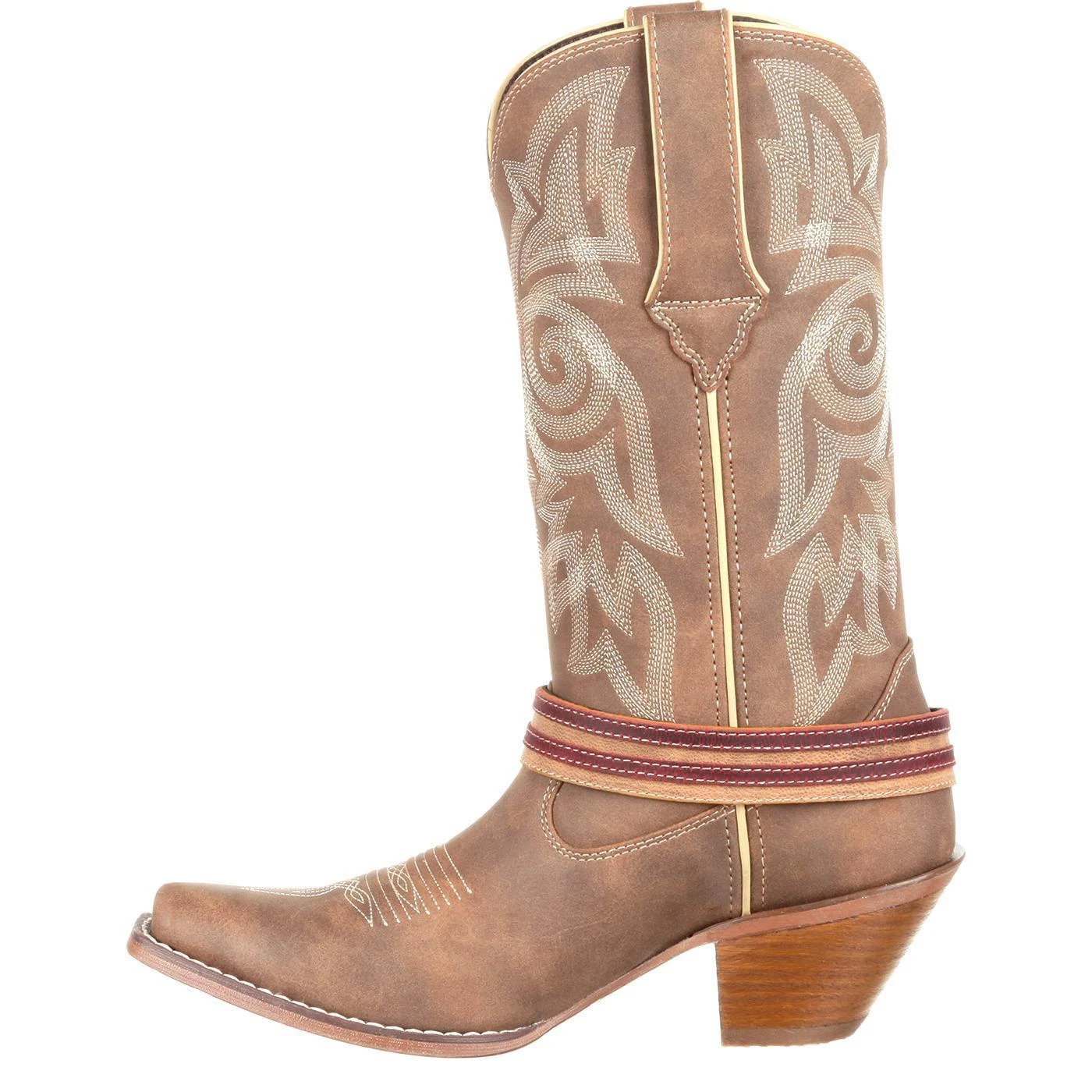 Durango Ladies Khaki Flag Accessory Shank Strap Western Boots DRD0208 8 Durango Ladies Khaki Flag Accessory Shank Strap Western Boots DRD0208 - Image 6