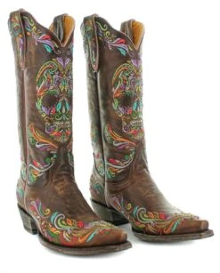 Old Gringo Ladies Dulce Calavera Brass Brown Sugar Skull Boots L3191-2 10 Old Gringo Ladies Dulce Calavera Brass Brown Sugar Skull Boots L3191-2 -Western Cowboy Equipment 57 e65e9e77 a817 467a 9203 5755b061006e