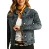 Rock & Roll Cowgirl Ladies Denim Long Sleeve Jacket 52-6206 -Western Cowboy Equipment 57 f6ac947f 13dc 4a56 b40e 6e1ee0a5e8c5