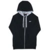 Hooey Ladies Sedona Black Full Zip Hoodie Sweatshirt HH1166BK