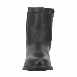 Laredo® Men's Lonnie Black Leather Ankle Boots 62080 -Western Cowboy Equipment 62080 5