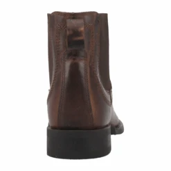 Laredo® Men's Theo Brown Round Toe Western Ankle Booties 62092 -Western Cowboy Equipment 62092 3