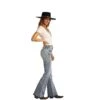 Rock & Roll Cowgirl Ladies Denim High Rise Trouser Jeans W8H2533 2 Rock & Roll Cowgirl Ladies Denim High Rise Trouser Jeans W8H2533 -Western Cowboy Equipment 6543210
