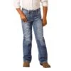 Rock & Roll Denim Children's Medium Wash Bootcut Jeans BB-9576 -Western Cowboy Equipment BB 9576Z