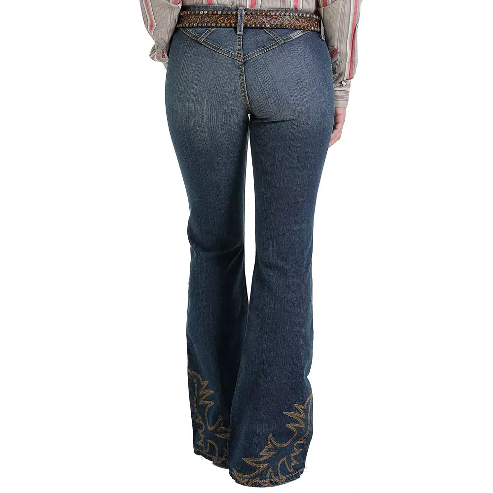 Cruel Denim® Ladies Hannah Dark Stone Flare Jeans CB18954071 2 Cruel Denim® Ladies Hannah Dark Stone Flare Jeans CB18954071