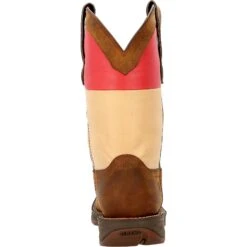 Durango Men's North Carolina State Flag Western Boots DDB0348 -Western Cowboy Equipment DDB0348 back