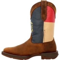 Durango Men's North Carolina State Flag Western Boots DDB0348 -Western Cowboy Equipment DDB0348 instep profile