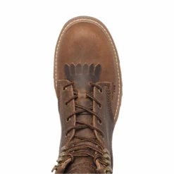 Double H® Men's 8" U Toe Lacer Raid Composite Toe Brown Work Boots DH5393 -Western Cowboy Equipment DH5393b