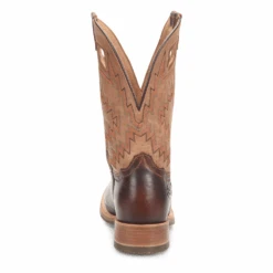 Double H Men's Winston Wide Square Toe Brown Roper Boots DH7023 -Western Cowboy Equipment DH7023 500xauto Heel